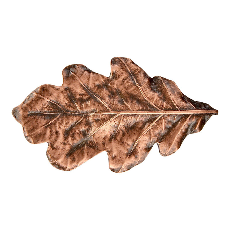 Leaves Novelty Knob, Antique Copper