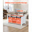 Table basse de style ferme avec plateau relevable de 100 cm, table centrale rustique avec porte coulissante et compartiment de rangement dissimulé, plateau rectangulaire moderne pour salon, bureau, maison, montage facile, brun-829223232
