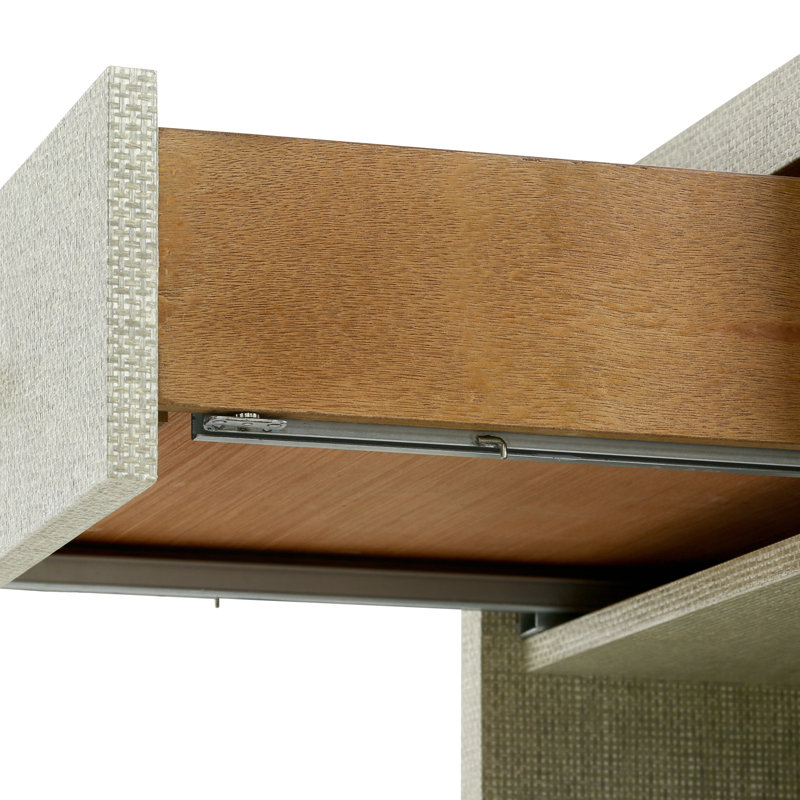 Fedor Accent Chest, Moss Gray Tweed