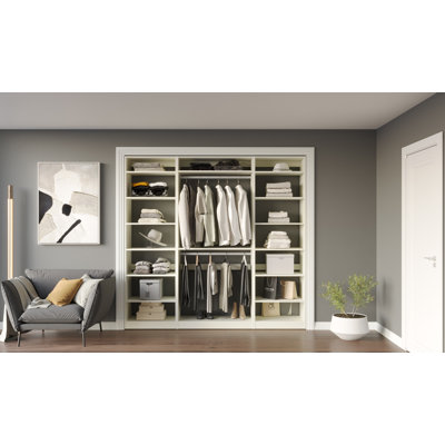 Closet System Reach-In Sets 24/36/24 Inches