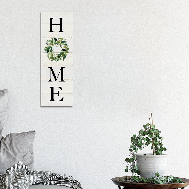 Home by Carol Robinson - Wrapped Canvas Panoramic Print, 30.48 cm H x 91.44 cm W x 3.175 cm D