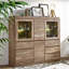 Toronto 166 cm W Rosewood and Sheesham Solid Wood Highboard-41159399