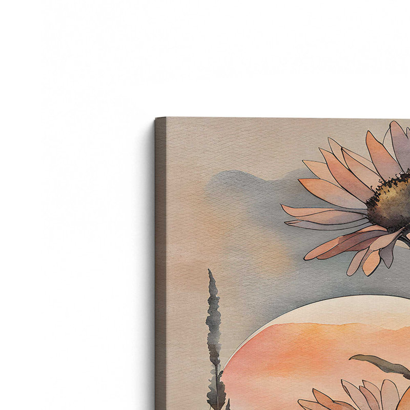 «Blossoms at Dusk», toile tendue, H 36 po x l 24 po