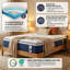 Matelas hybride Hotel-Style, de taille moyenne / pleine / grand / très grand avec support à 5 zones et ressorts de refroidissement - sans fibre de verre, CertiPUR-US-1886871412