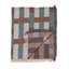 Jeté en coton recyclé Artisan Block