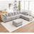 Bennett 7-Piece L-Shaped Sectional Sofa-1910969208