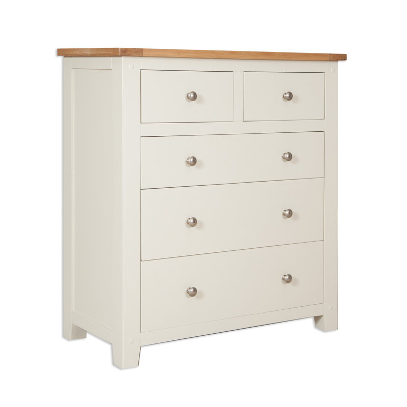 Melbourne 100cm W 5 - Drawer Chest of Drawers
