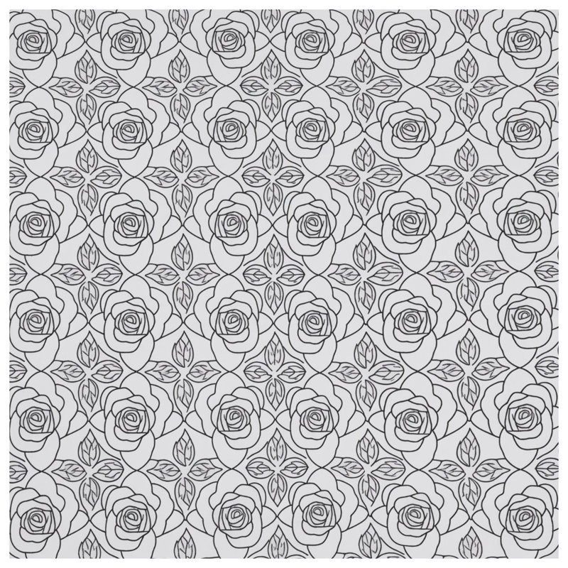Floral Rose Pattern Comforter, Twin Extra Long