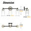 Éclairage pour meuble-lavabo 3 lumières Sephira-353239594