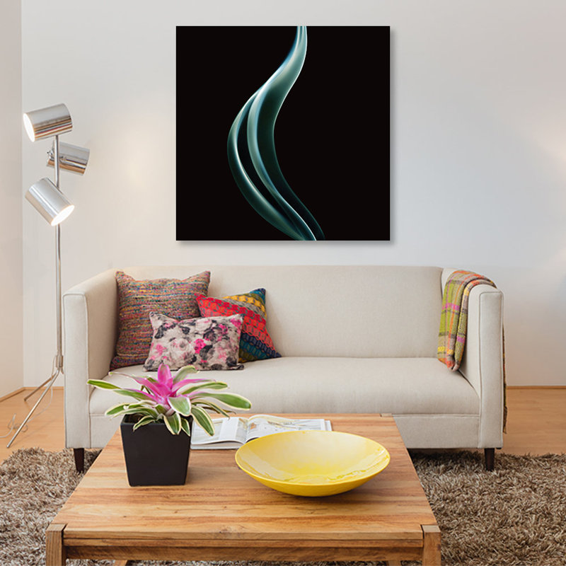 «Smoke IV» par PhotoINC Studio - Estampe numérique sur toile tendue avec châssis, H 18 po x l 18 po x P 1,5 po, Toile tendue