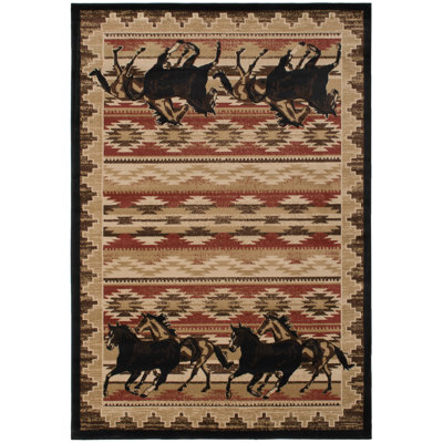 Wetherbee Southwestern Indoor Rug