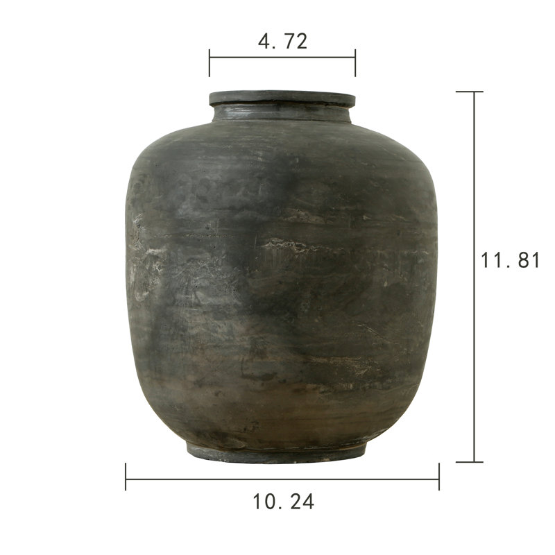 Emeraude Ceramic Floor Vase