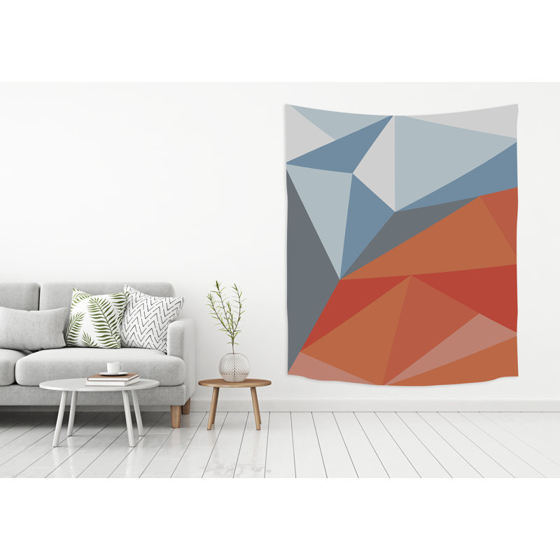 Tapisserie en polyester, H 51 po x l 60 po x 0,25 po