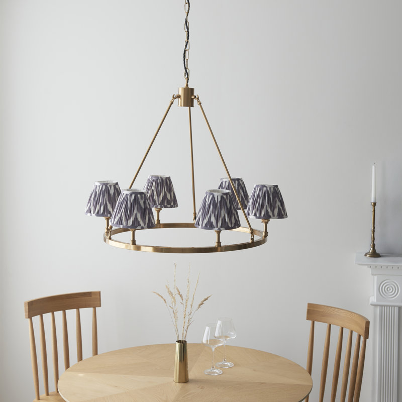 Chester 6 - Light Chandelier, Grey