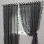 Panneau de rideau simple diaphane avec passe-tringle Millwright-942415706-979583211
