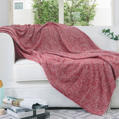 Knitted Throw Blanket