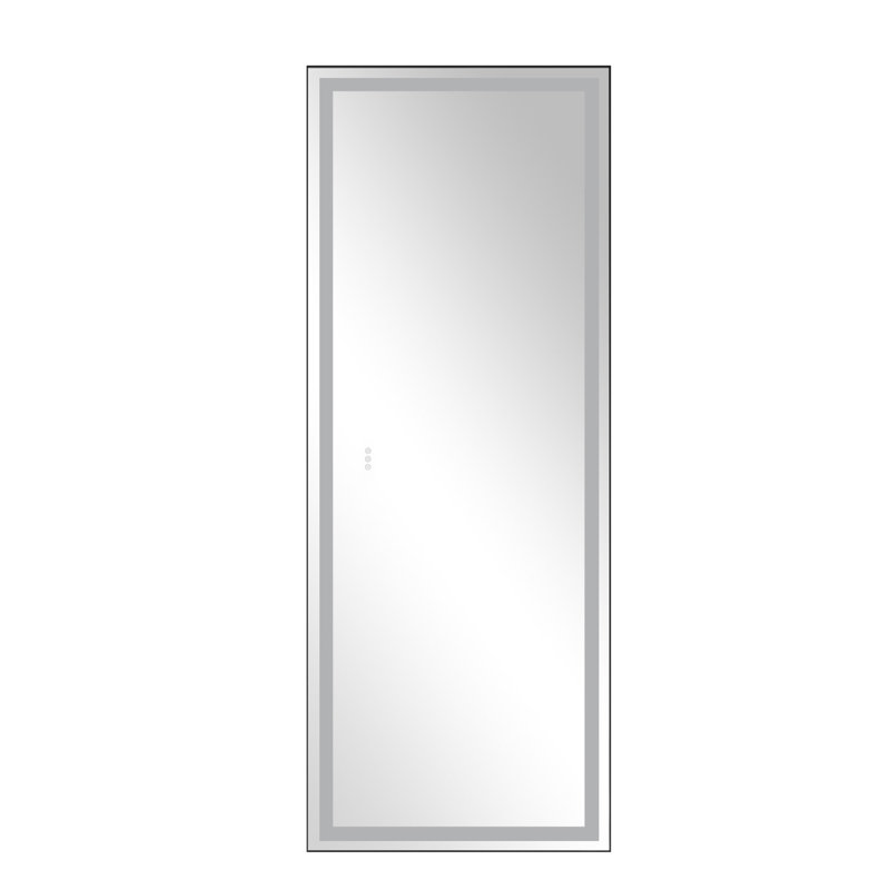 Metal Flat Wall Mirror, 96" x 36"