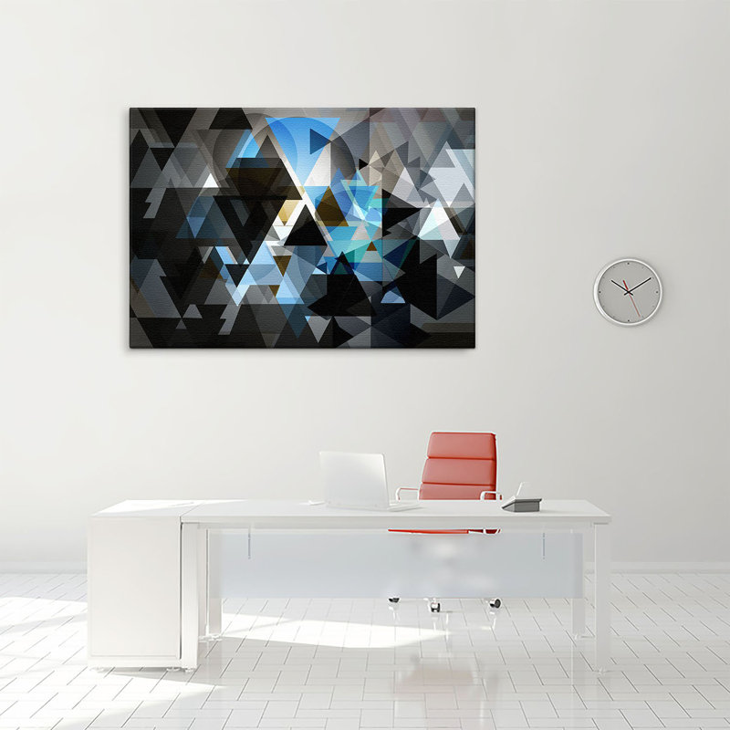 1 Piece Wall Art on Canvas, 100cm L x 150cm W, Cotton blended fabric (380g/m²)