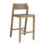 Tabouret de comptoir en bois massif 1960-29354211-47946678