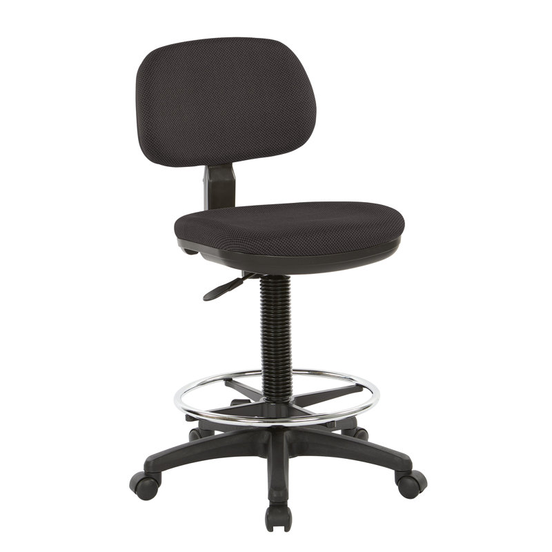 Work Smart Drafting Chair, Casablanca - Burgundy