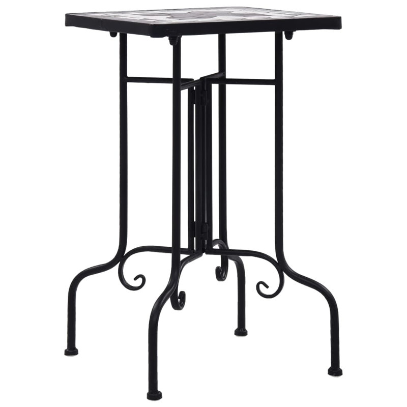 Clubmoss Square 35Cm L Bistro Table, Black