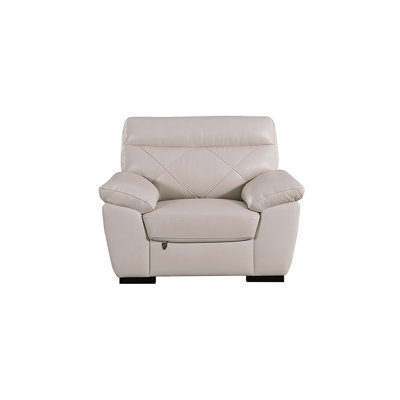 Alidade Faux Leather Armchair