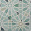 Tapis intérieur / extérieur vert / ivoire Kivett-721448784