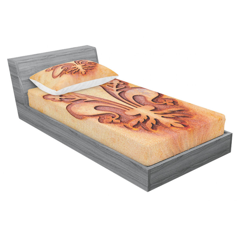 Microfiber Sheet Set, Twin Sheet Set with Fitted Sheet