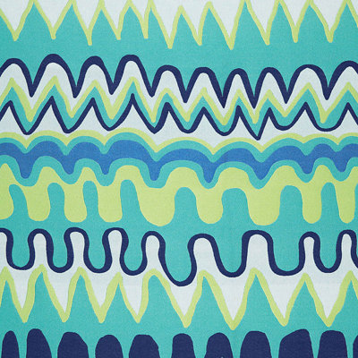 Tissu intérieur / extérieur en zigzag Schumacher x Trina Turk