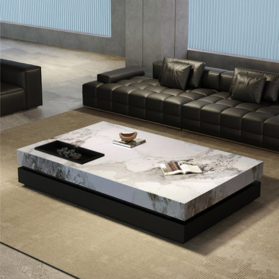 Table de bout en pierre de style italien