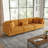 Seemab 120.6" W Corduroy 3-Piece Upholstered Standard Sectional-1869429950