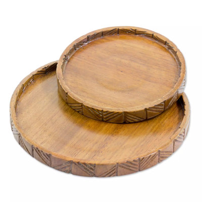 Wood Decorative Tray