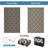 Waterproof Rugs Reversible Outdoor Rug for Patio, RV and Camping - Lightweight Non-Slip All-Weather Carpet - Indoor/Outdoor Mat-1398438000