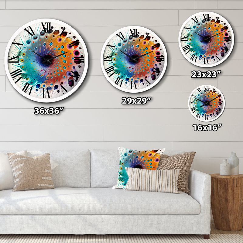 Horloge murale Cymatics, Petit
