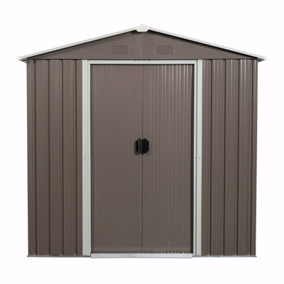 6Ft X 5Ft Outdoor Metal Storage Shed