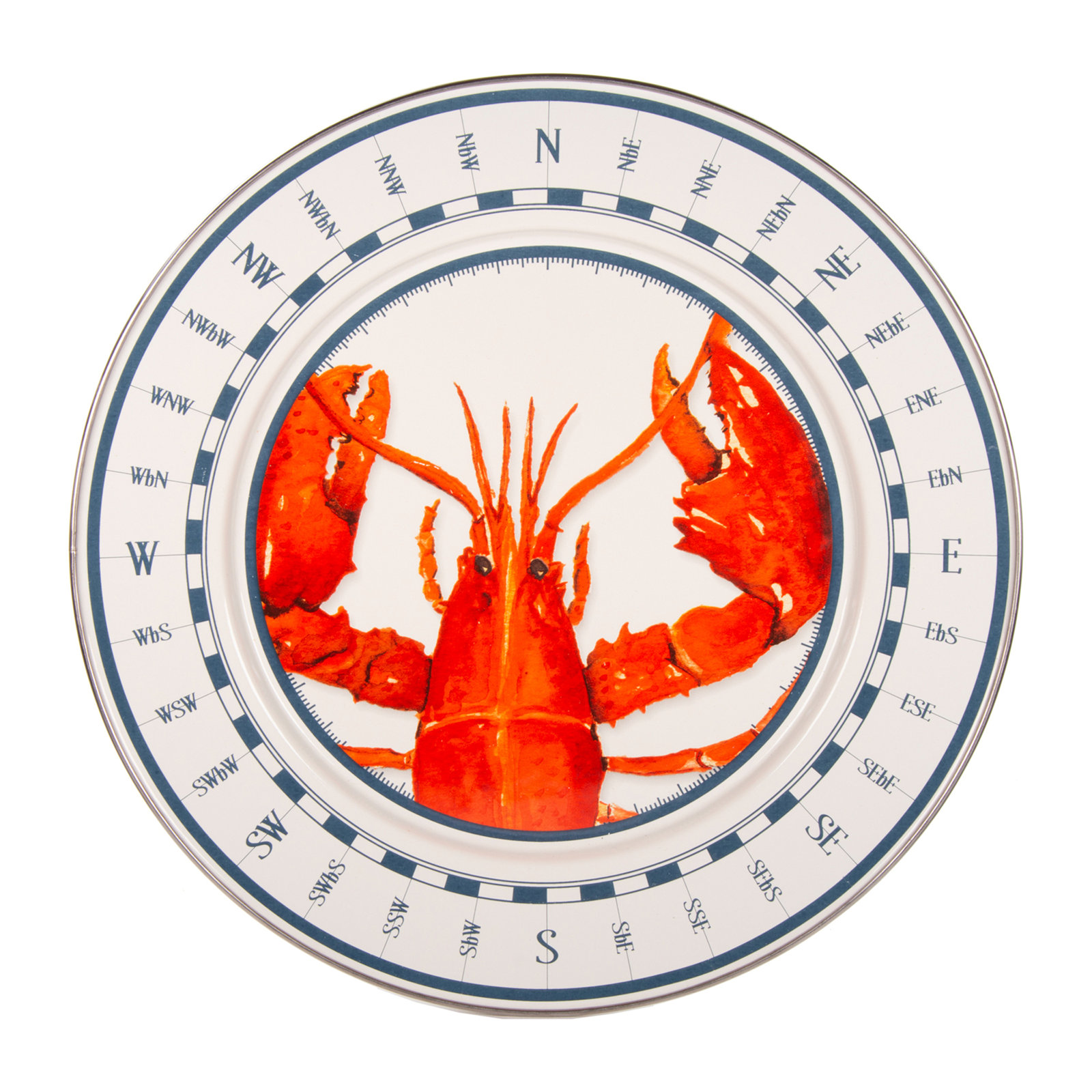 Lobster Enamel Charger