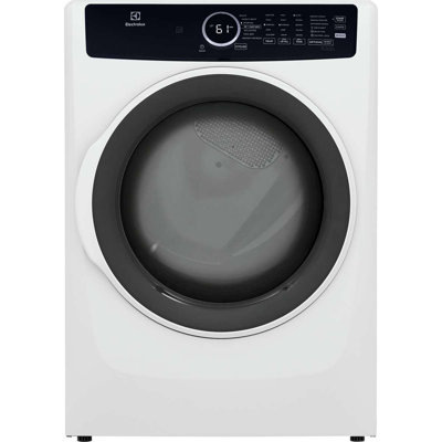 Front Load Perfect Steam Electric Dryer With Instant Refresh  8.0 Cu. Ft -  Electrolux, ELFE7437AW