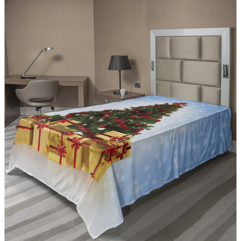 Microfiber No Pattern And Not Solid Color Flat Sheet, Twin XL Flat Sheet