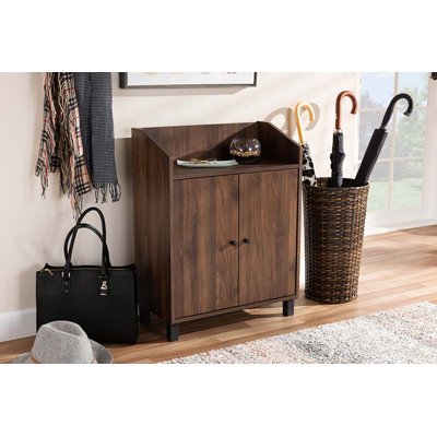 Brighton 8 Pair Shoe Storage Cabinet