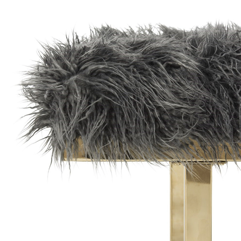 Banc rembourré Hamazasb, Gris