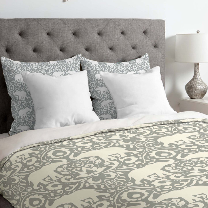 Housse de couette Jacqueline Maldonado Elephant, Housse de couette pour grand lit