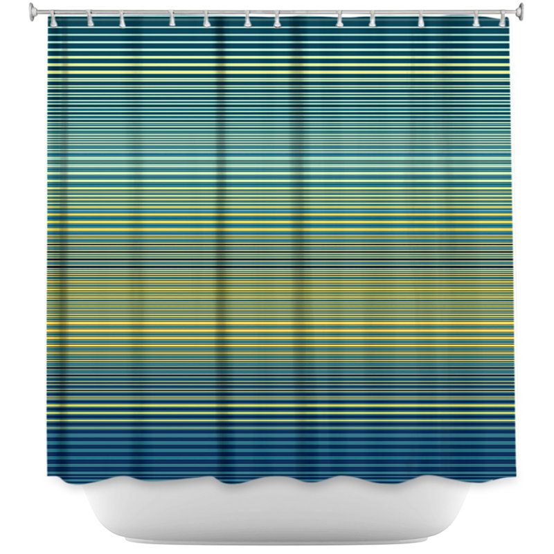 Hannan Striped Shower Curtain