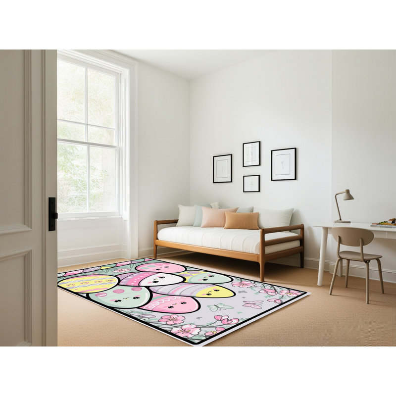 Tapis de vacances de Pâques The Holiday Aisle®, Rectangulaire 3 pi x 5 pi