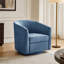 Fauteuil d'appoint pivotant en chenille-516561333
