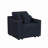 Lockheart 32" Accent Chair Slope Arm Blue-126756035