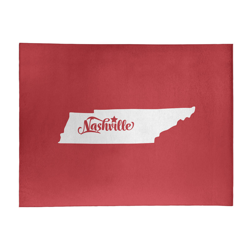 Tapis en poly-chenille nashville tennessee, Rectangle 3 pi x 5 pi
