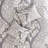 7 Piece Printed Comforter Set Grey