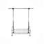 Barre à vêtements extensible en métal