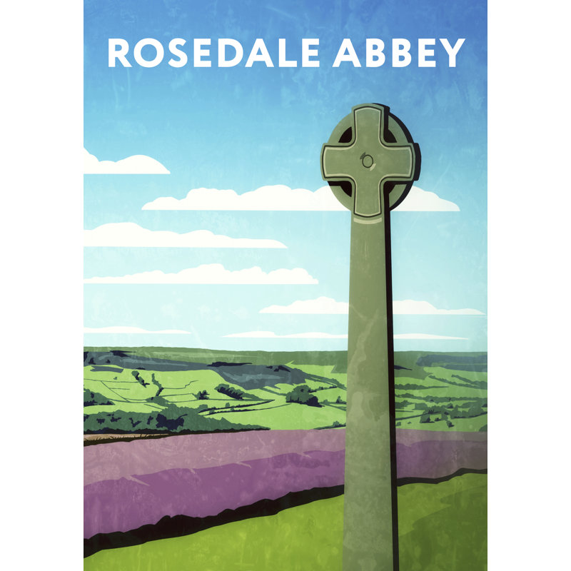 'Rosedale Abbey' by Richard O'Neil - Print, No Frame, 40 cm H x 30 cm W x 1 cm D