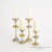 Gabriel Nickel Candle Holder-Lg